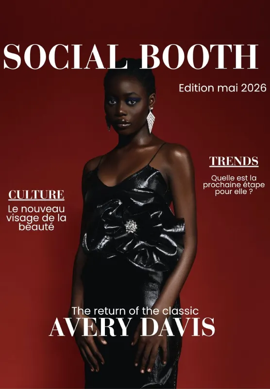 Animation photo magazine cover lors d'un salon professionnel